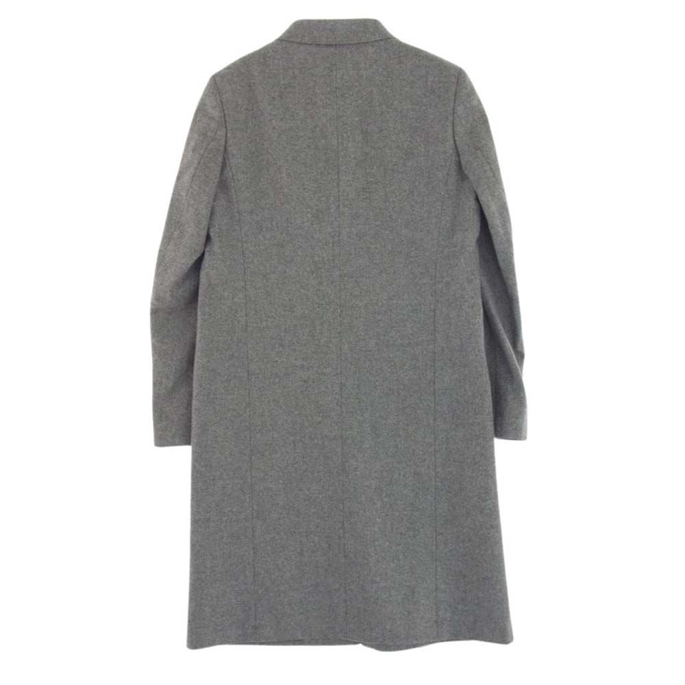 HYKE ハイク コート 142-17027 WOOL COAT ウール ロング チェスター コート グレー系 2【中古】 - メルカリ