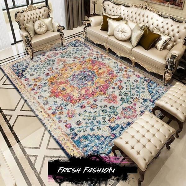 すべり止め付き ヴェードベック ラグ マルチカラー 133x195 cm VEDBÄK