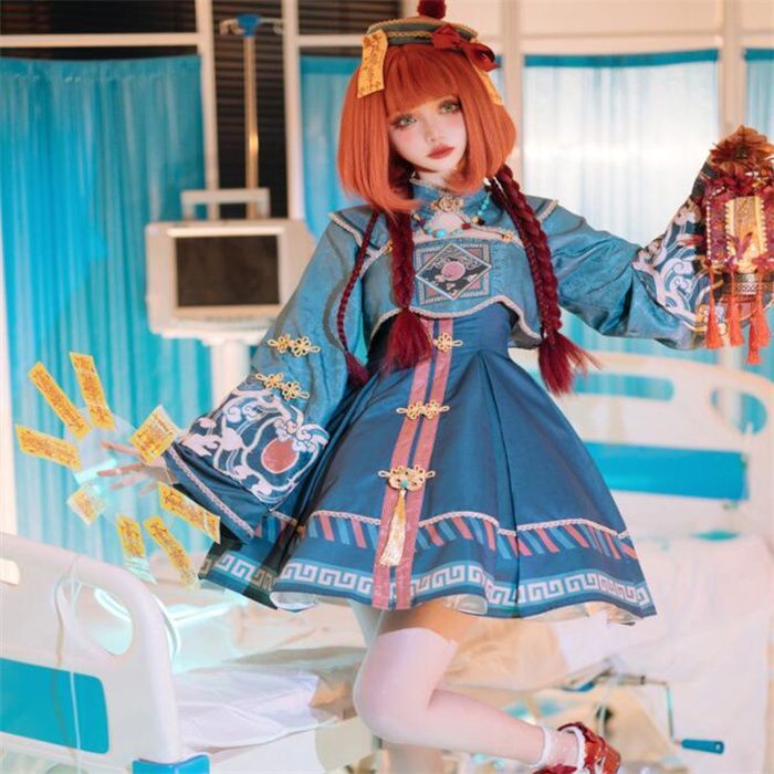 ハロウィン コスプレ ロリータ キョンシー ミニ かわいい 中華 チャイナ服 楽天市場】ハロウィン ロリータ 中華風 チャイナ lolita