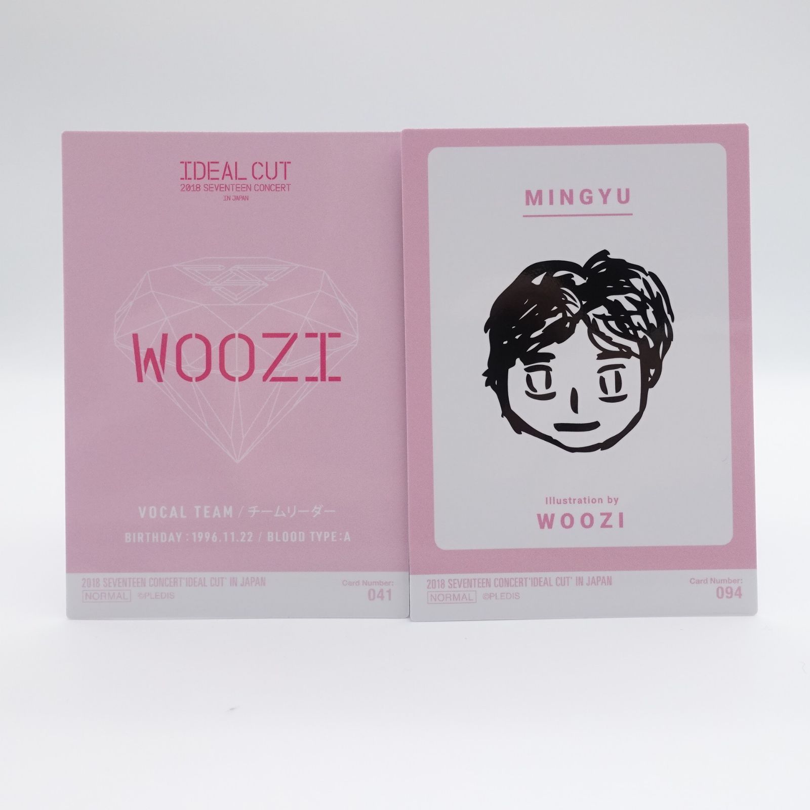 SEVENTEEN ウジ WOOZI IDEAL CUT トレカ フォト カード セブチ