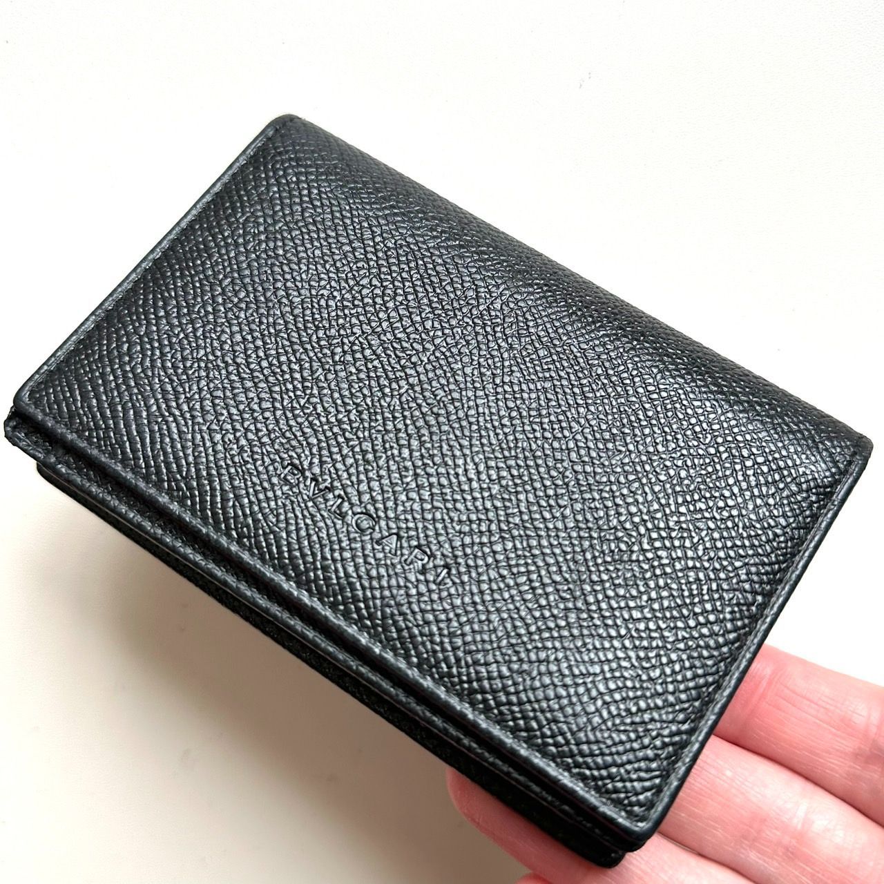 BVLGARI（ブルガリ）名刺入れ ブルガリ BVLGARI 名刺入れ ブラック 美品 - メルカリ
