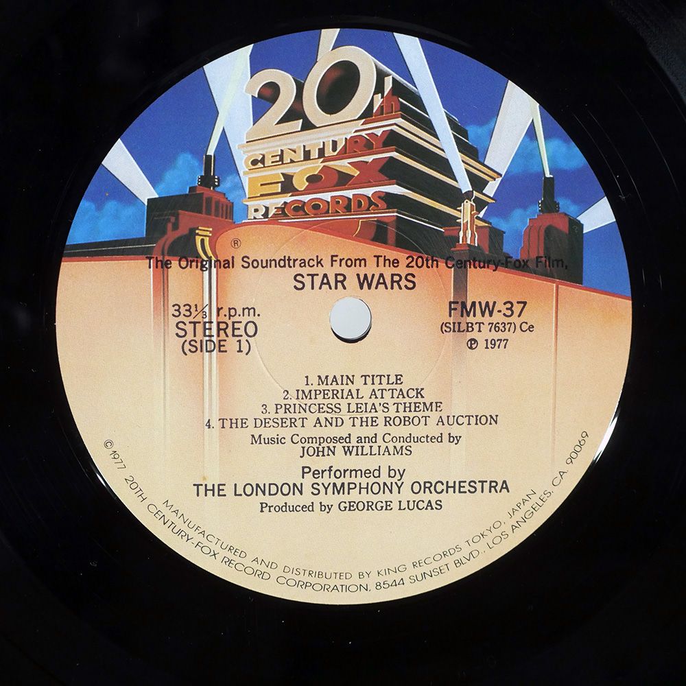 国内盤 OST (JOHN WILLIAMS)/STAR WARS/20TH CENTURY-FOX RECORD