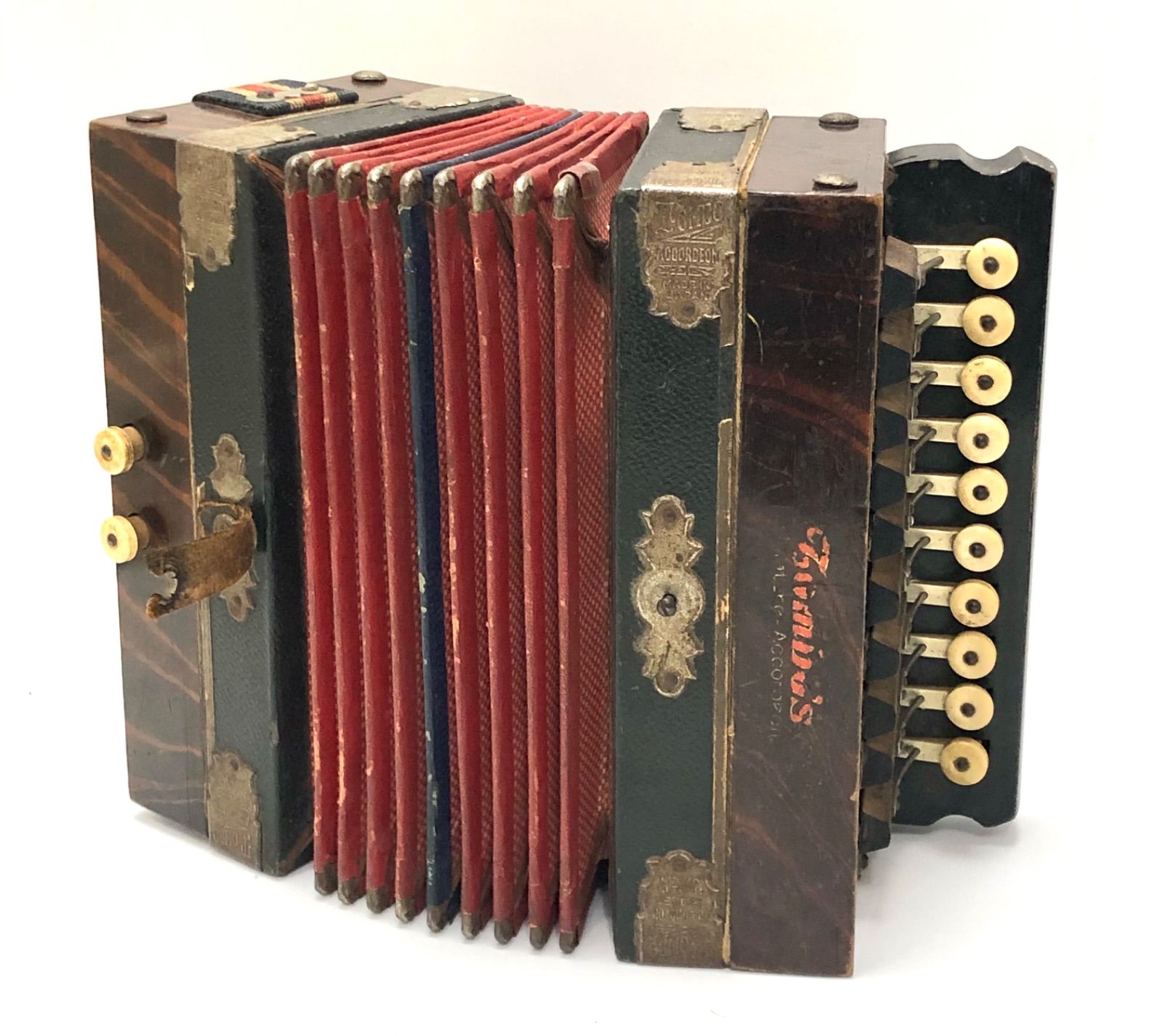 トンボ TOMBO'S アンティーク アコーディオン レトロ 18695901