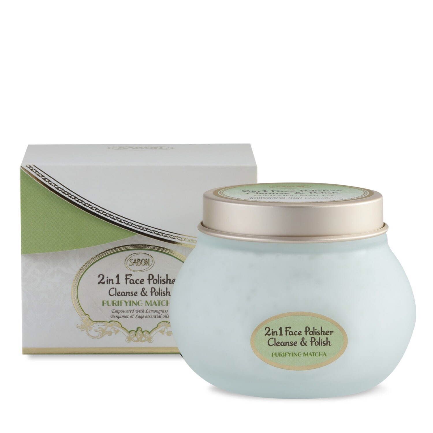 SABON フェイスポリッシャー   200ml 限定 抹茶