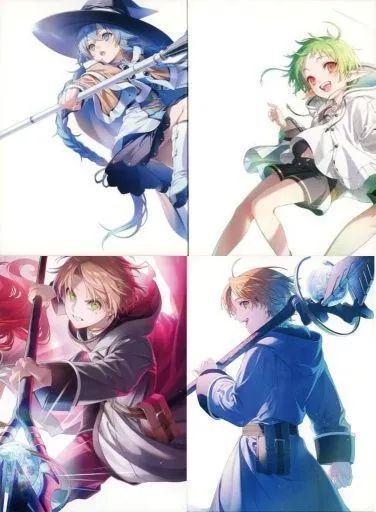 アニメBlu-ray Disc 無職転生 -異世界行ったら本気だす- 初回生産 版 全4巻セット