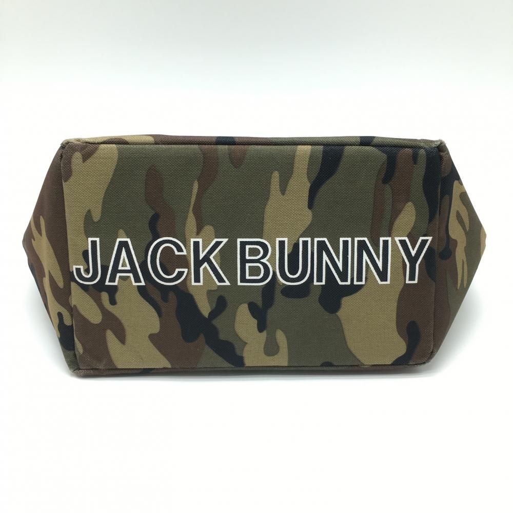 美品】ジャックバニー カートバッグ カーキ×ベージュ 迷彩 カモフラ 内サイドポケットゴルフ Jack Bunny - メルカリ