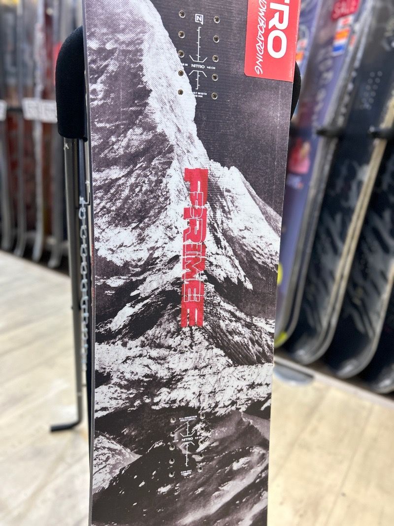  メンズ スノーボード 板 160 wcm NITRO PRIME RAW ナイトロ プライム ロウ 25-26 オールラウンド カービング キャンバー ボード スノーボード