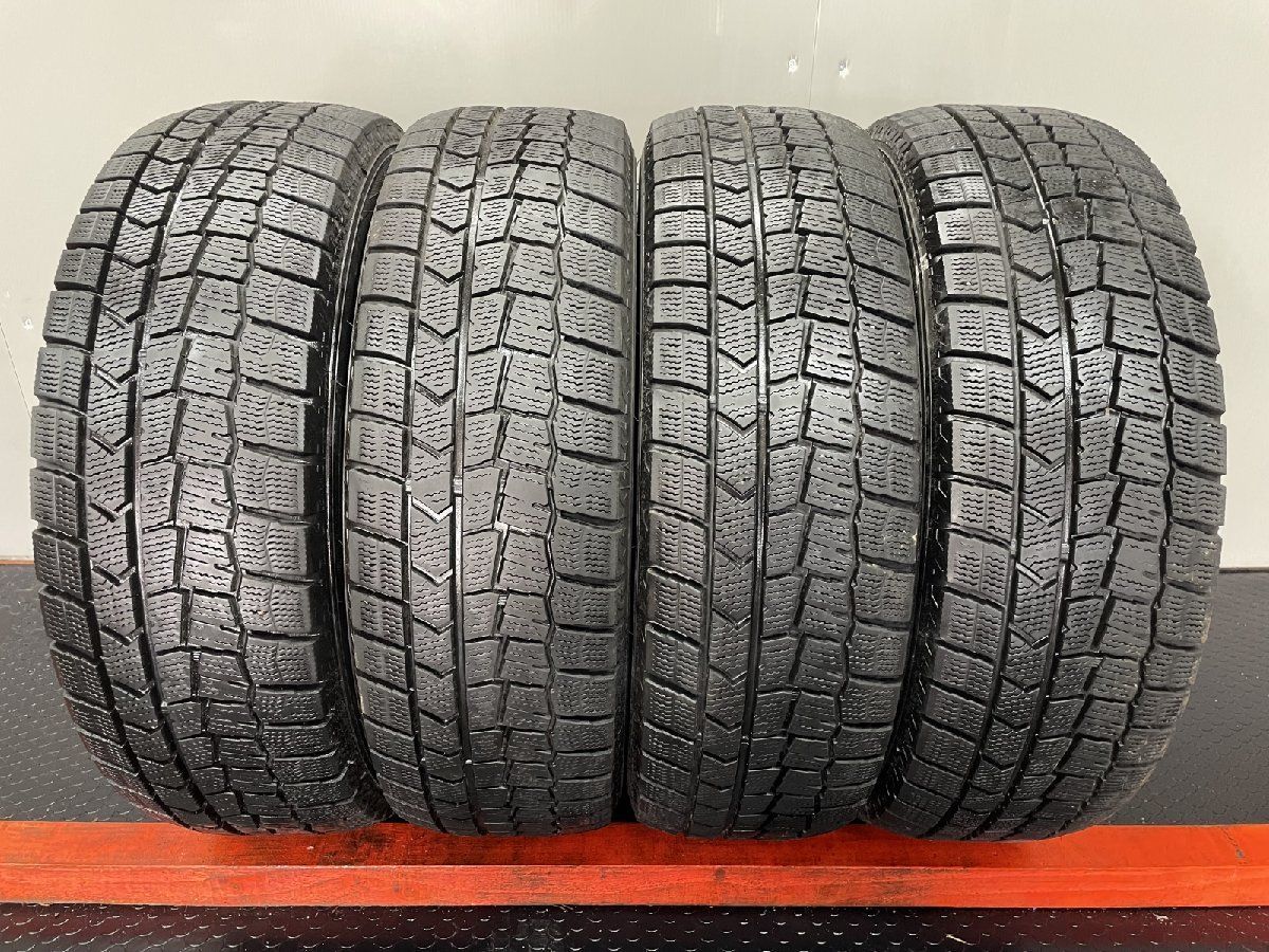 DUNLOP WINTER MAXX WM02 185|65R15 15インチ スタッドレス 4本 24年製 バリ溝 シエンタ プレミオ デミオ ティーダ アリオン等 STJ013