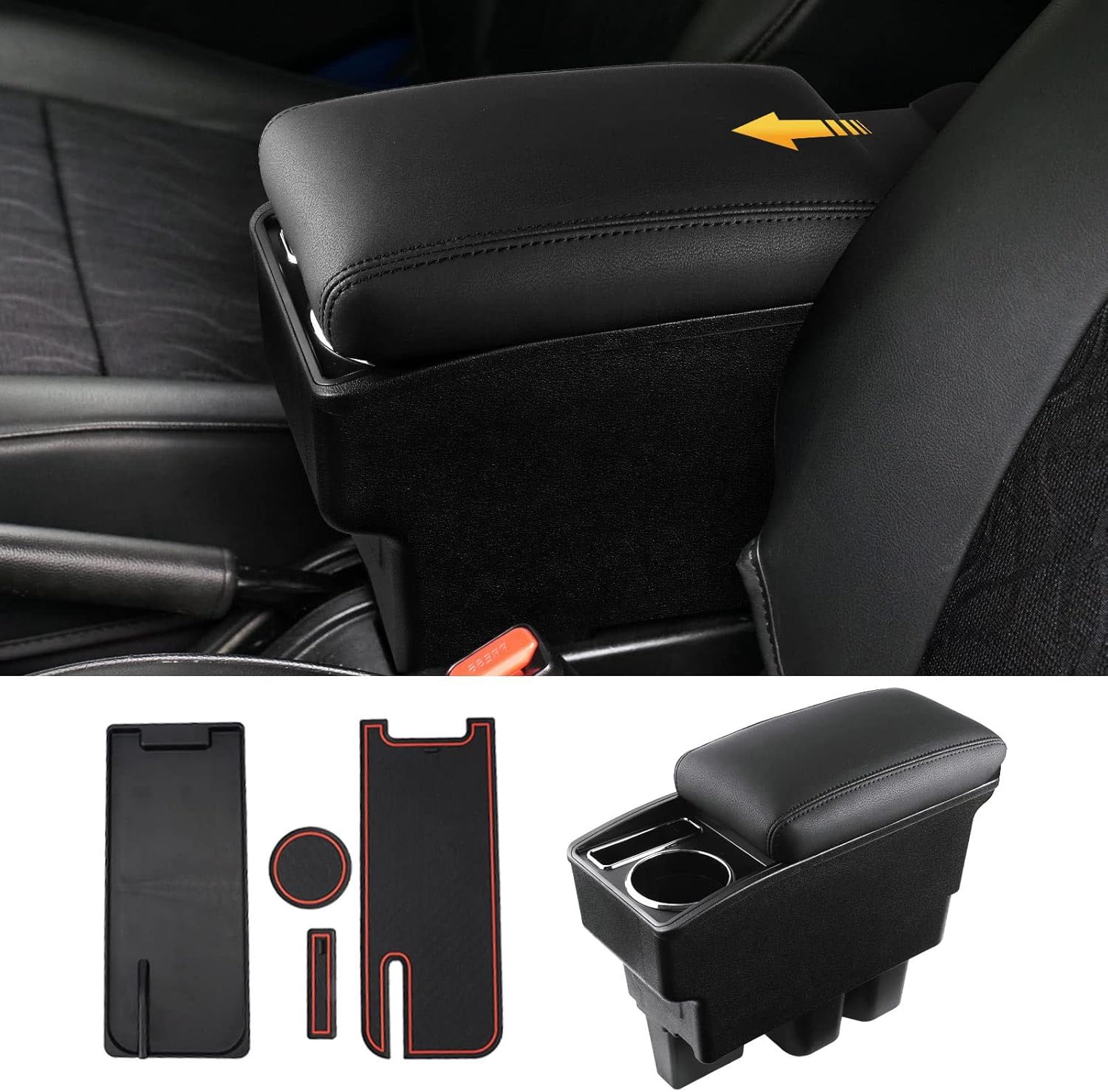LIMSTYLE スズキ 新型ジムニー JB64W/JB74W 専用アームレスト LIMSTYLE スズキ 新型ジムニー JB64W/JB74W 専用アームレスト
