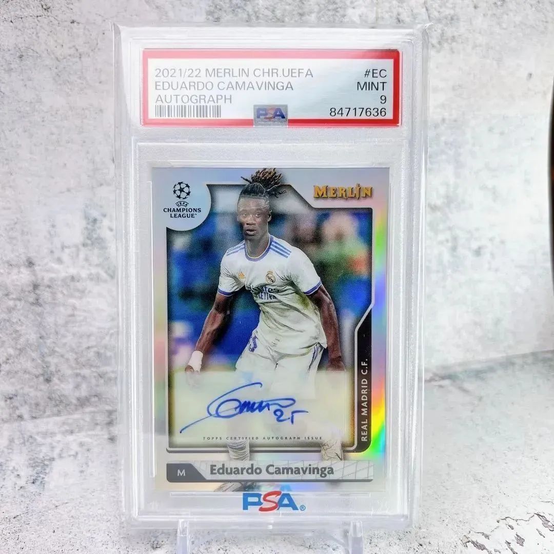 topps カマヴィンガ直筆サインカード topps soccer カマヴィンガ 直書サインカード レアルマドリード