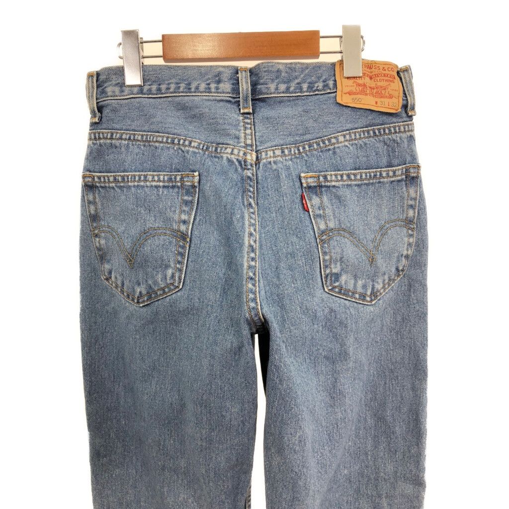 Levi's リーバイス 550 デニムパンツ ブルー (メンズ W31 L32) 中古
