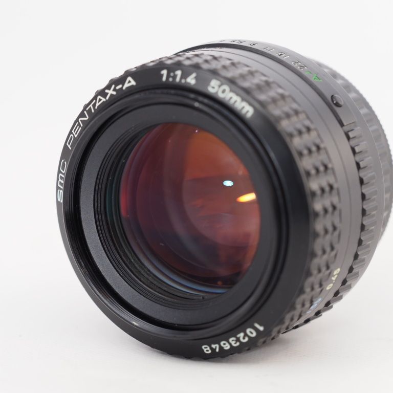 ペンタックス SMC PENTAX-A 50mm F1.4 Kマウント 交換レンズ