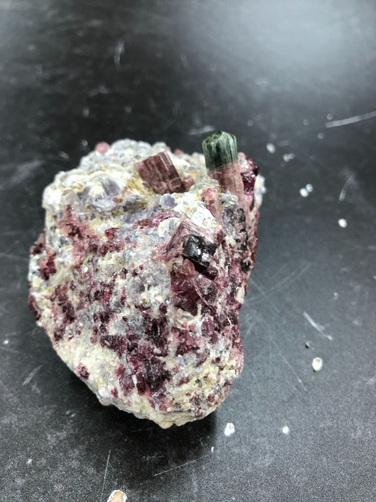 バイカラートルマリン原石 ブラジル産