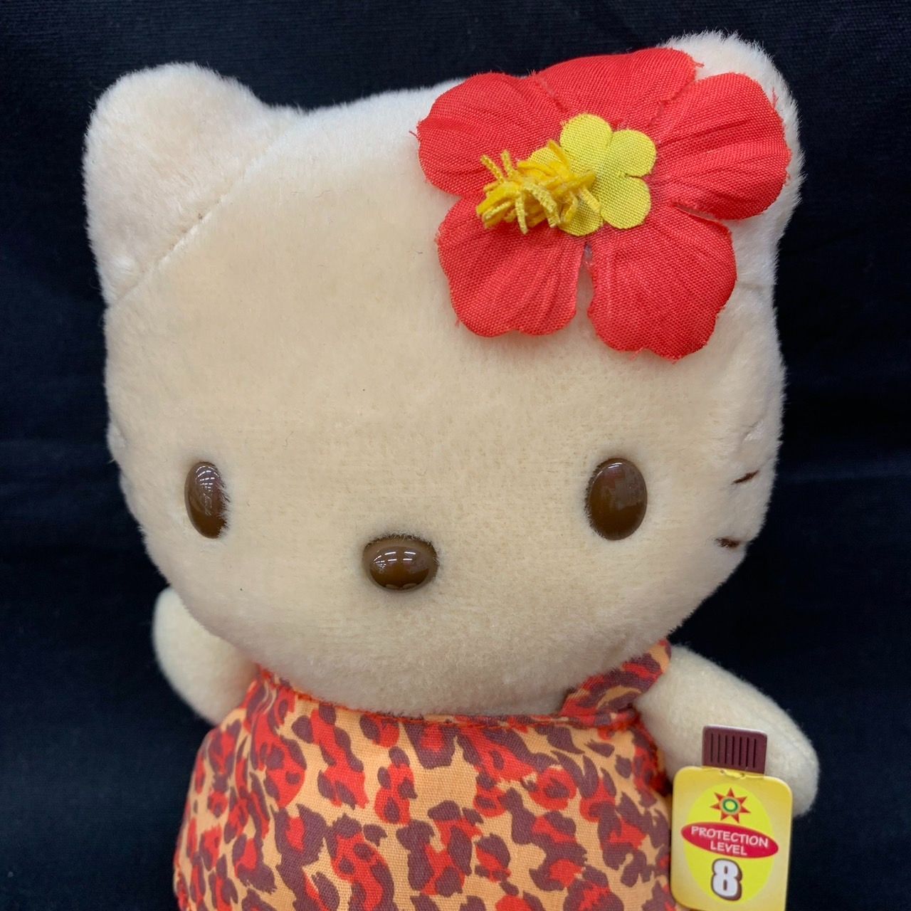 ♡激レア♡ガングロキティぬいぐるみ　ハイビスカス　ギャル　サンオイル　2002年 ♡激レア♡ガングロキティぬいぐるみ ハイビスカス ギャル サン