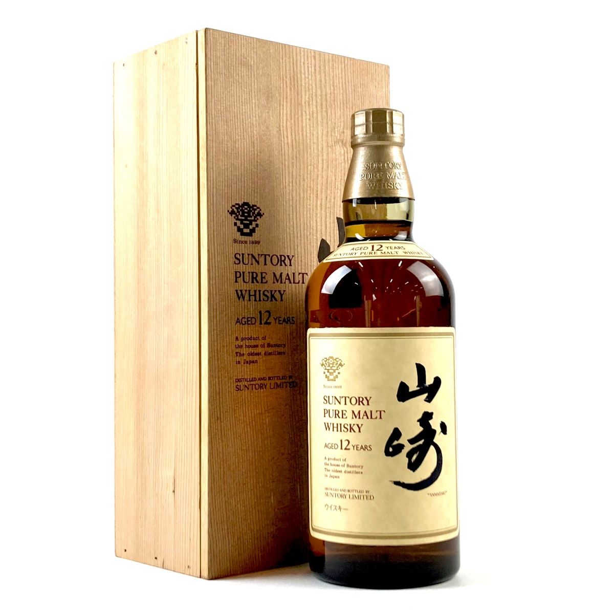 山崎12年 750ml 43% 古酒 ABランク 東京都限定 - メルカリ