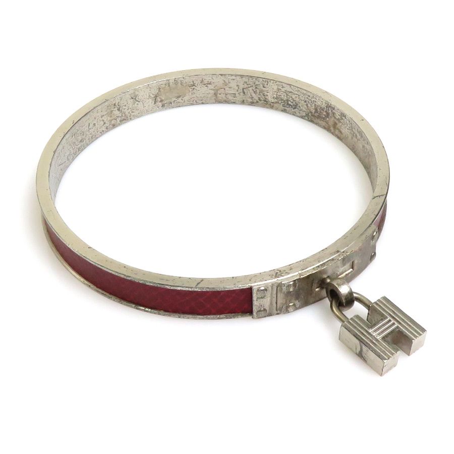 エルメス HERMES ブレスレット バングル Hカデナ チャーム