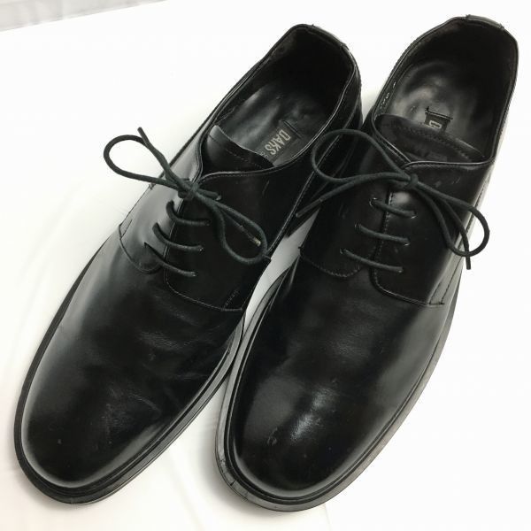 DAKS/ダックス 本革ビジネスシューズ〈黒/BLACK〉 サイズ26.0B 