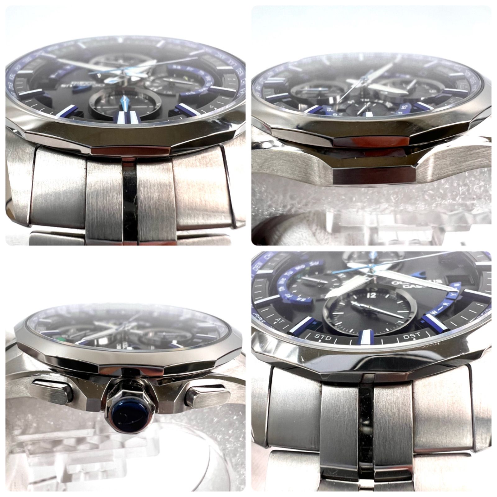 美品】カシオ オシアナス マンタ OCW-S3000-1AJF 電波ソーラー 