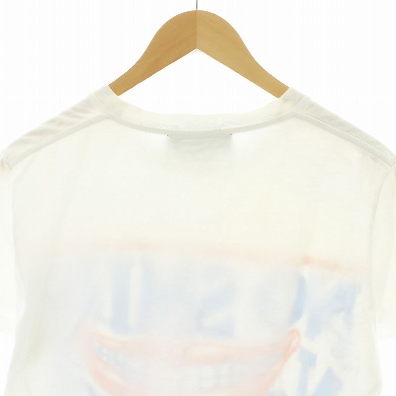 STELLA McCARTNEY】ホワイト 半袖Tシャツ テキストプリント