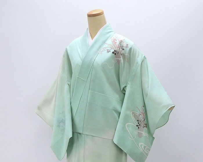 ★美品S寸 夏物 ３本絽附下げ・訪問着(正絹）未使用＜Ｈ963＞★ 訪問着・付下げ - 雅星本店 －アンティーク着物リサイクル着物の