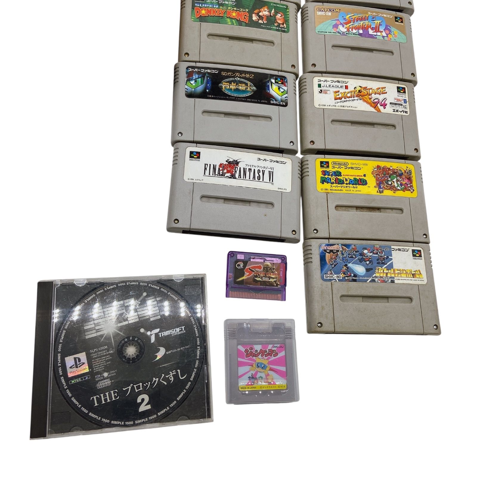 スーパーファミコン・ゲームボーイソフトセット スーパーファミコン - スーパーファミコン ゲームボーイカラー