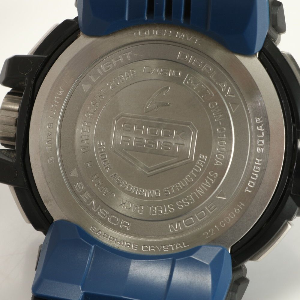 極美品 CASIO カシオ G-SHOCK ガルフマスター クワッドセンサー搭載 