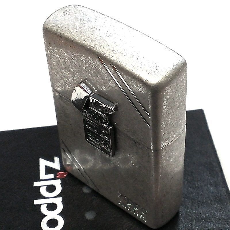 ZIPPO ライター トリックメタル ファイアー ジッポ ロゴ メタル 炎 