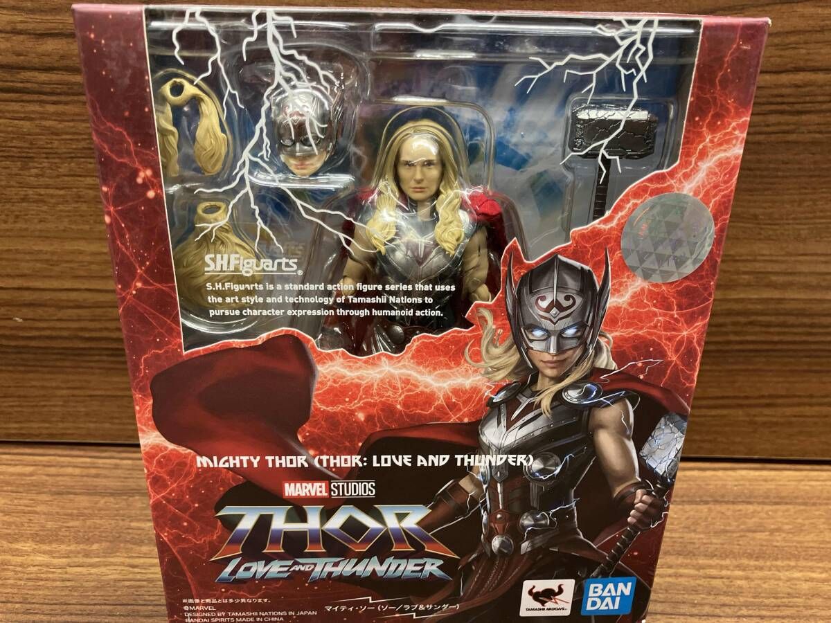新品，100%新品 S.H.Figuarts マイティ･ソｰ (ソｰ/ラブu0026サンダｰ) アメコミ フィギュア アメコミ