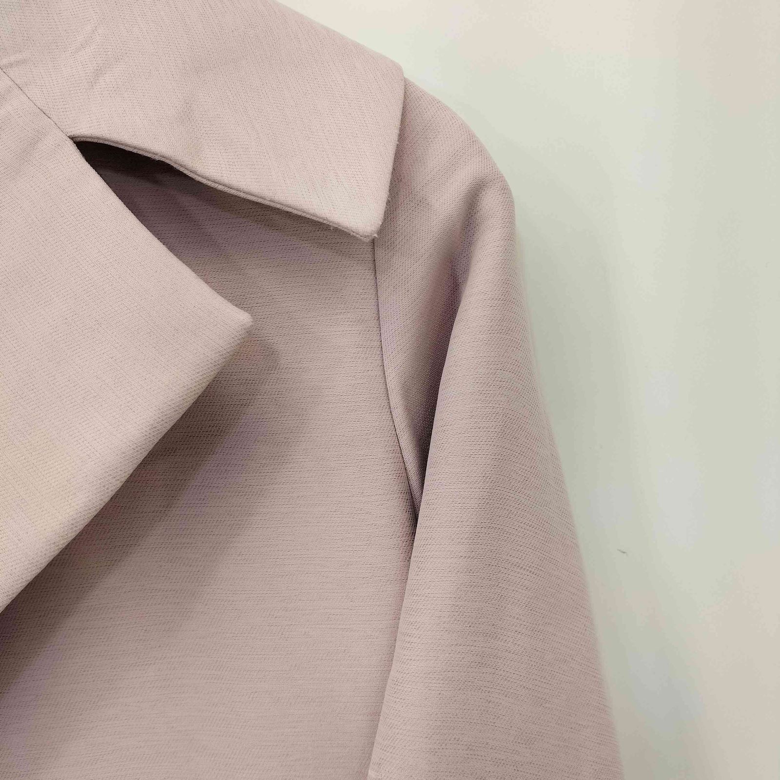 ノーブル Noble 23SS トリプルクロスワイドカラーロングコート