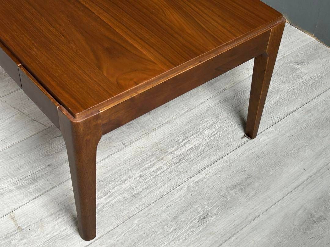 ベルメゾンデイズ ローテーブル ウォールナット 引き出し付き