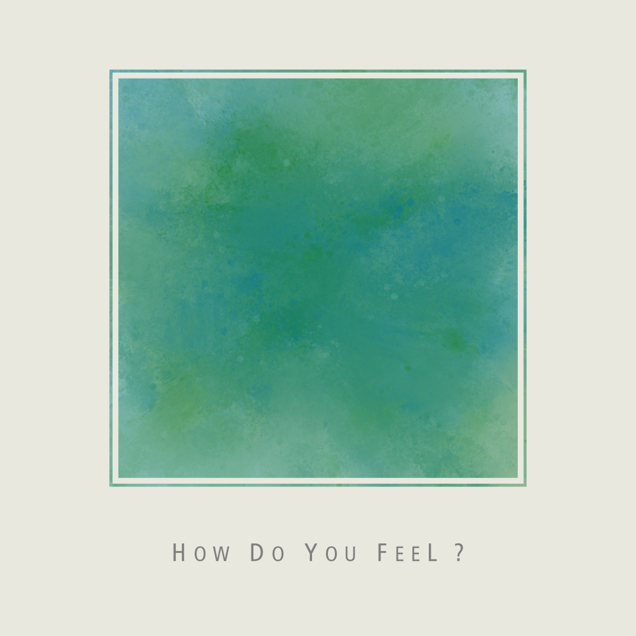 グラフィックロングTシャツ　How Do You Feel type - 005 -Long-