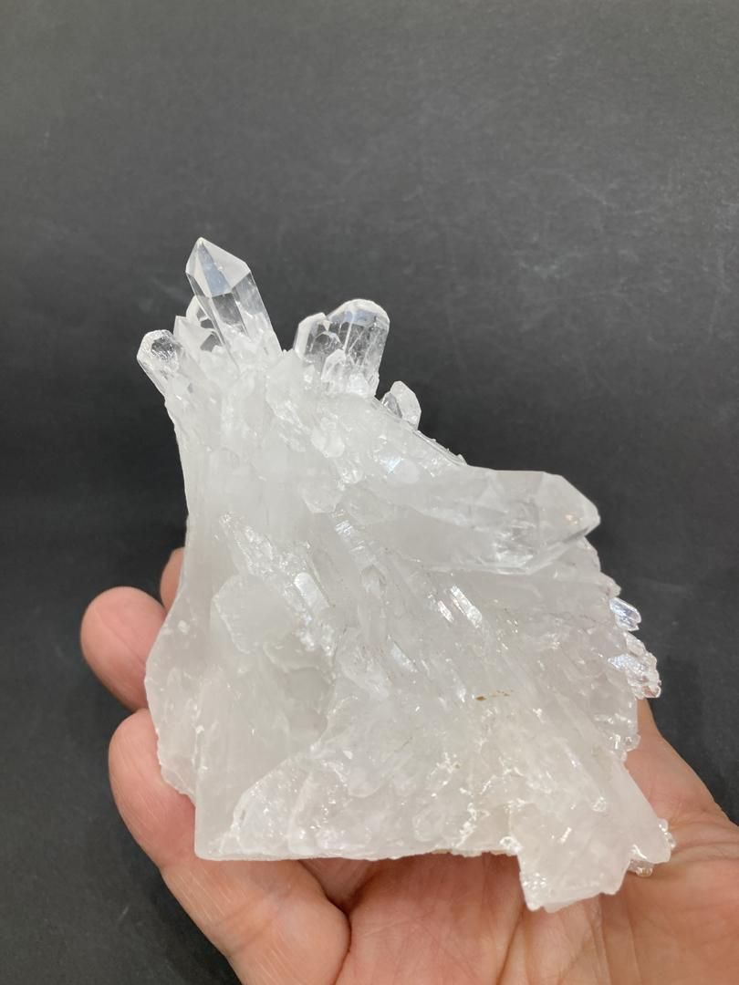 針水晶クラスター E27576】水晶 クラスター 結晶 ブラジル Quartz - メルカリ