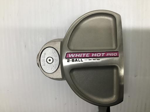 オデッセイ WHITE HOT PRO 2 BALL 33インチ レディース パター PT スチール フレックスその他 レディース 女性用 右利き 右用 Cランク ゴルフクラブ