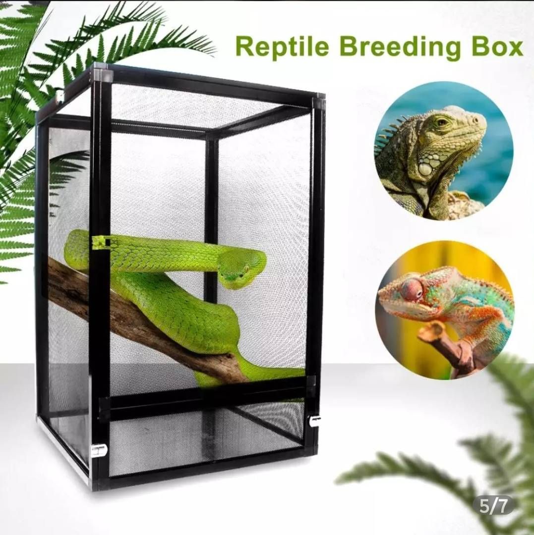 アルミ メッシュ 爬虫類 ケージ ヘビ トカゲ カメレオン カメ ヤモリ