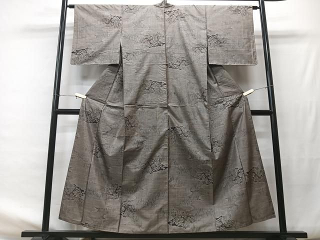 平和屋着物○本場大島紬 9マルキ 風景文 正絹 逸品 未使用 DAAS2333tw