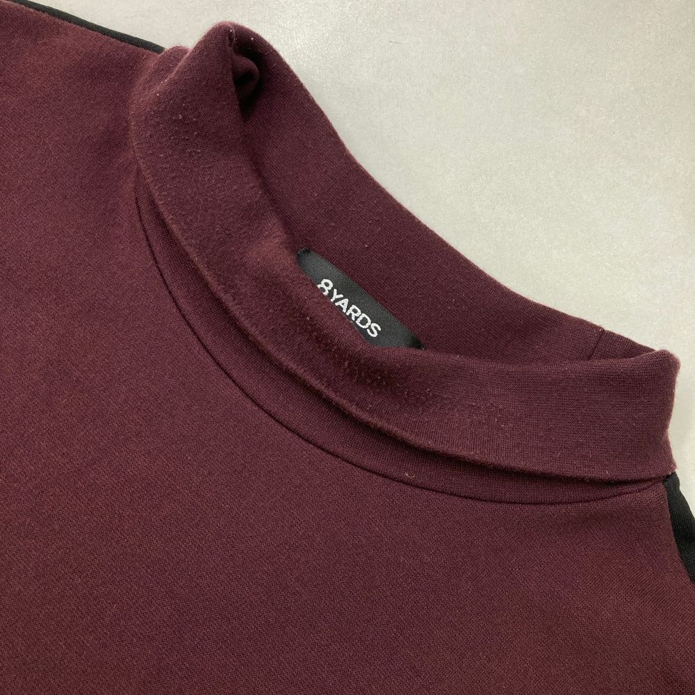 サイズ：2XL 8YARDS ハチヤーズ  ハイネック長袖Tシャツ  ホワイト系 [240101480994] ゴルフウェア メンズ ストスト 8YARDS ハチヤーズ ハイネック長袖Tシャツ ホワイト系 2XL