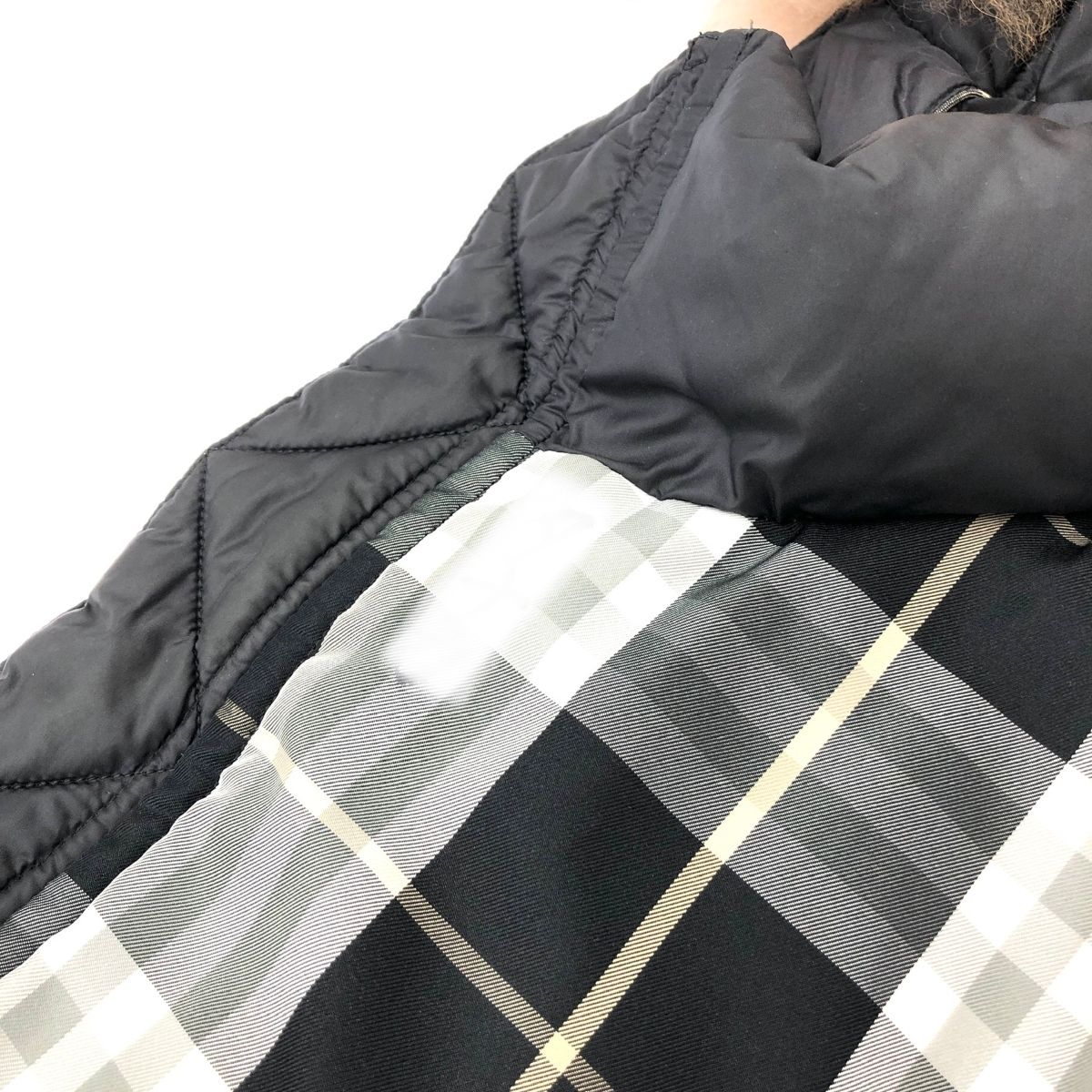 BURBERRY LONDON バーバリーブルーレーベル ダウンジャケット サイズ:M 