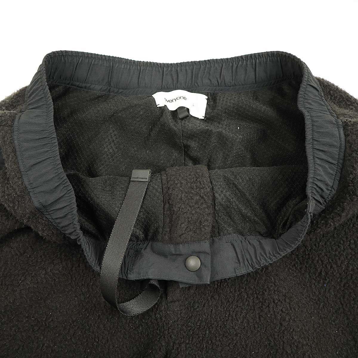 everyone エブリワン 23AW fleece pants フリースパンツ ブラック系 L
