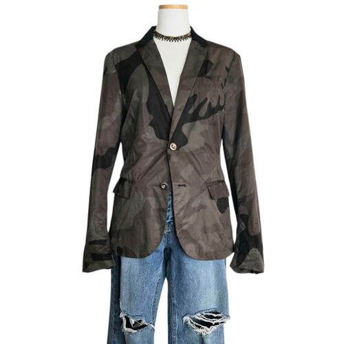 DIESEL ディーゼル 迷彩 シングル ジャケット