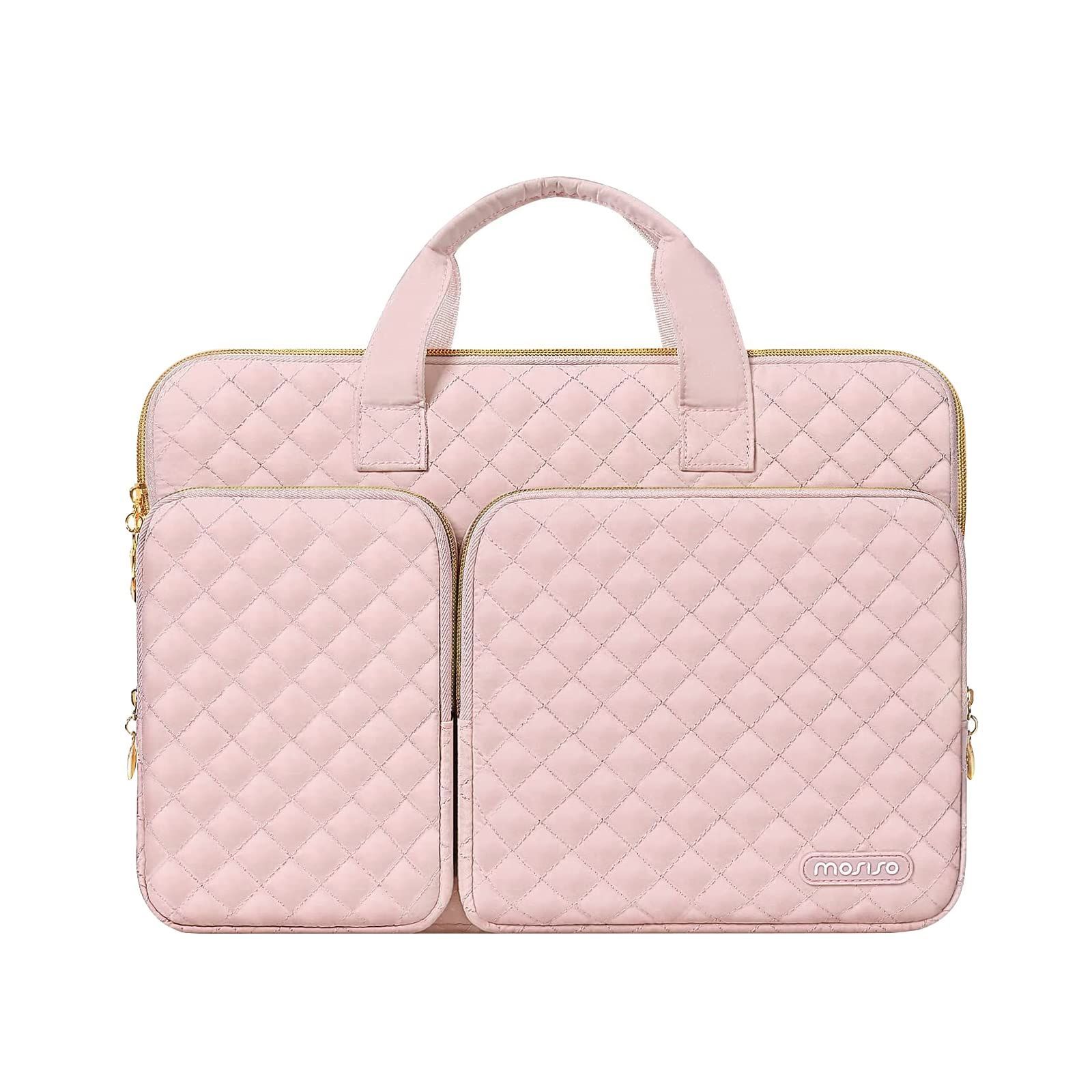 【数量限定】16インチ 2023/Pro M3 A2941 M2 M2 M1 15インチ Air 2023-2019、15-15.6インチ MacBook ノートパソコン、2つポケット＆取っ手付＆ベルト付き 対応機種 正方形 ラップトップバッグ PCケース キ