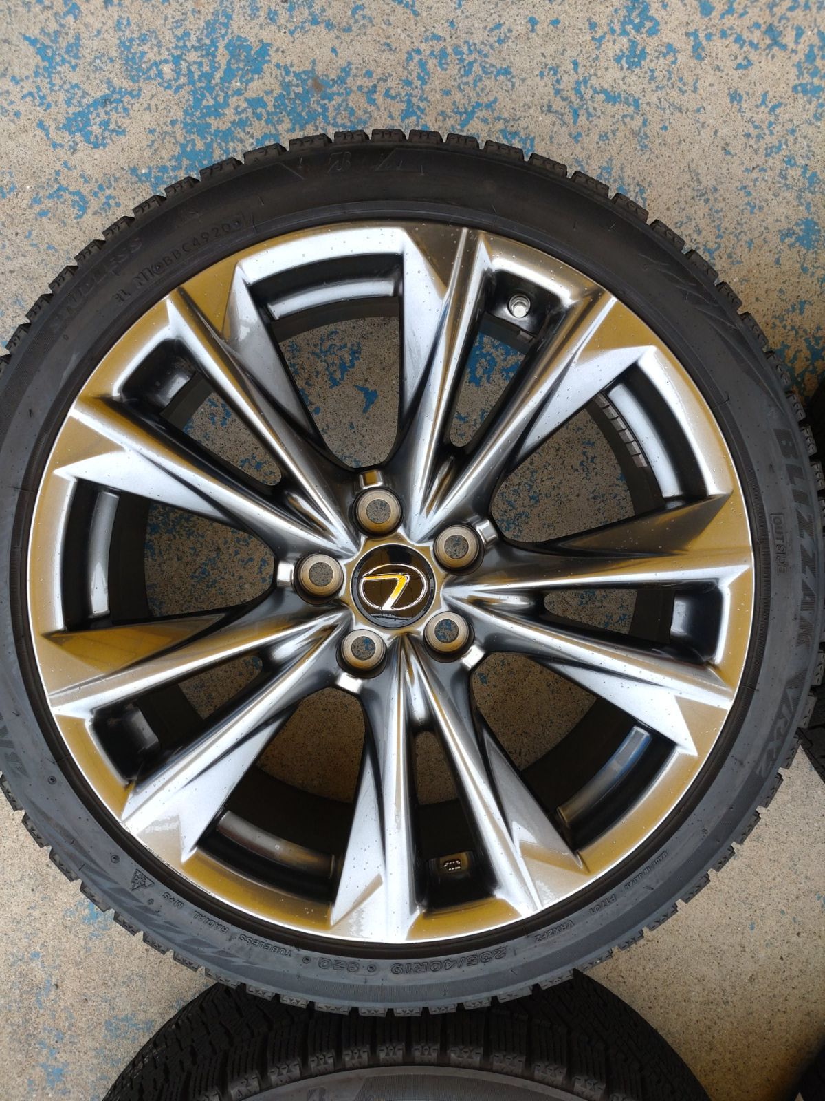 LEXUS レクサス ES300h 純正ホイール F SPORT19インチ 8.0j+45