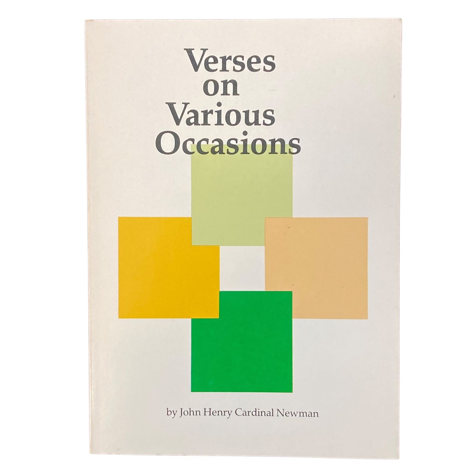 Verses on Various Occasions - John Henry Cardinal Newman 洋書 3-12