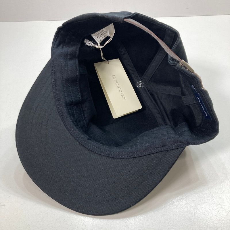 中古美品】DESCENDANT ディセンダント CAP ロゴ キャップ 帽子
