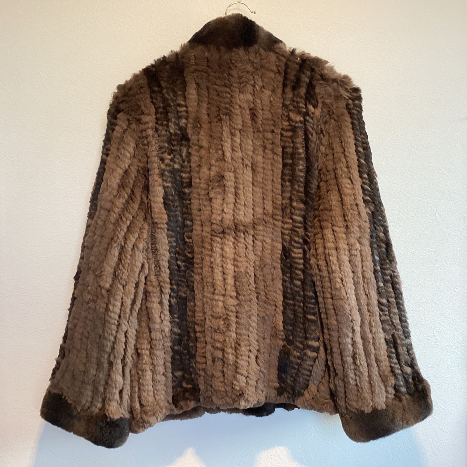 ★美品★ サンローズ リバーシブル ジャケット ラビットファー 毛皮 M-L ☆美品☆ SUNROSE サンローズ リバーシブル ジャケット ラビット