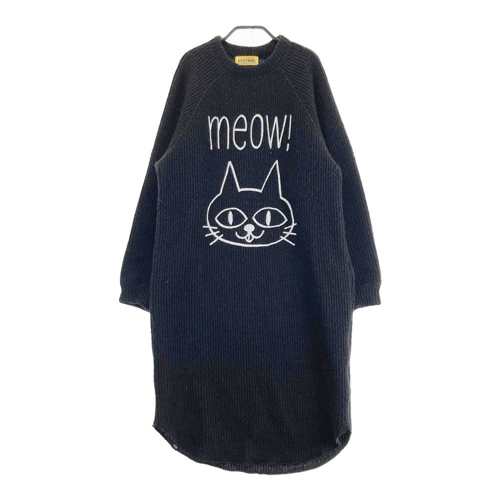 HYSTERIC GLAMOUR ヒステリックグラマー ニットワンピース ブラック系 F 240101492311 レディース