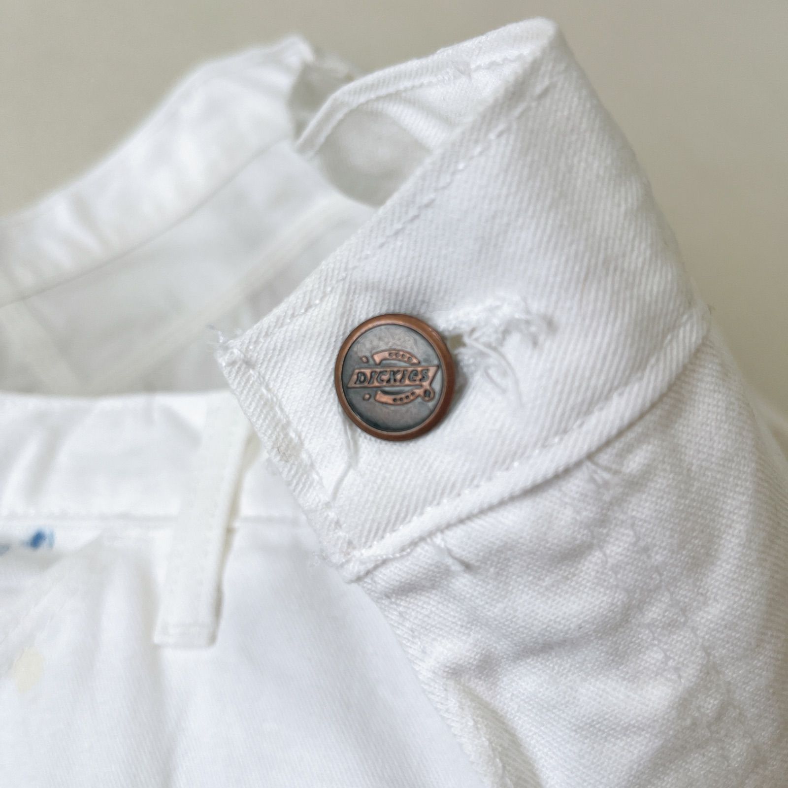 80s USA製 ディッキーズ チビタグ 希少ホワイト