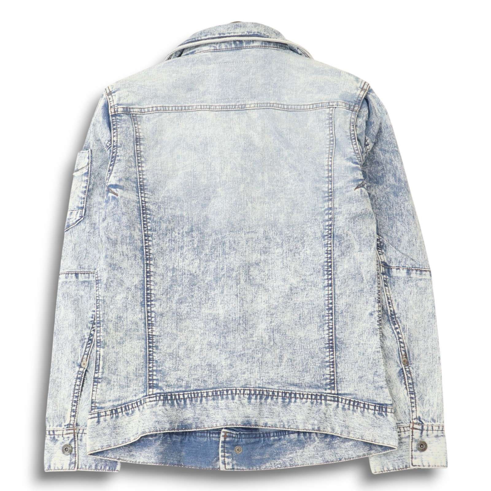 デニムジャケット　ブリーチ加工 シュタインの24年春夏デニムウェア、ブリーチ加工ジャケットや