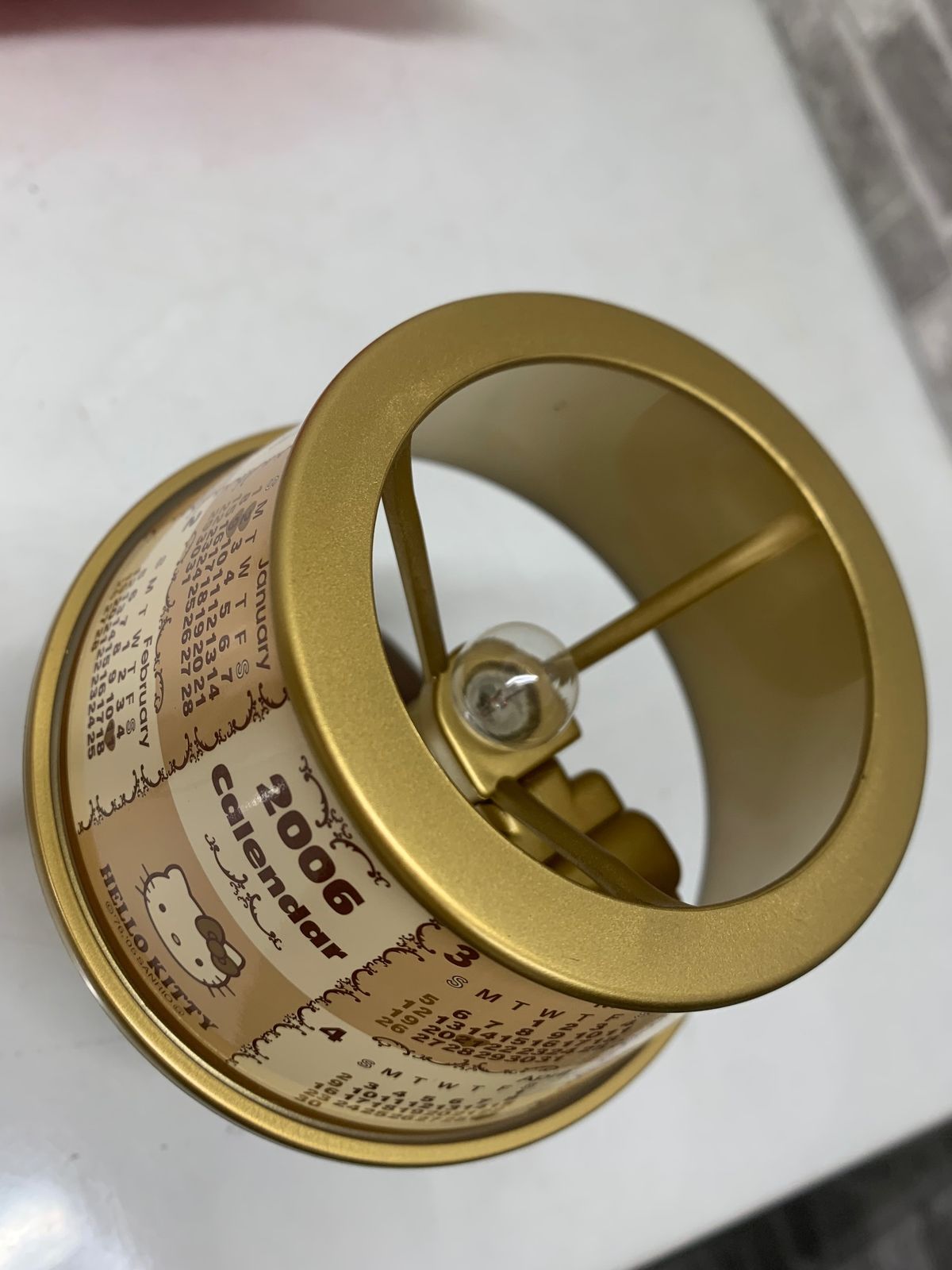 ハローキティ ライトスタンドカレンダー 2006年 当時物 平成