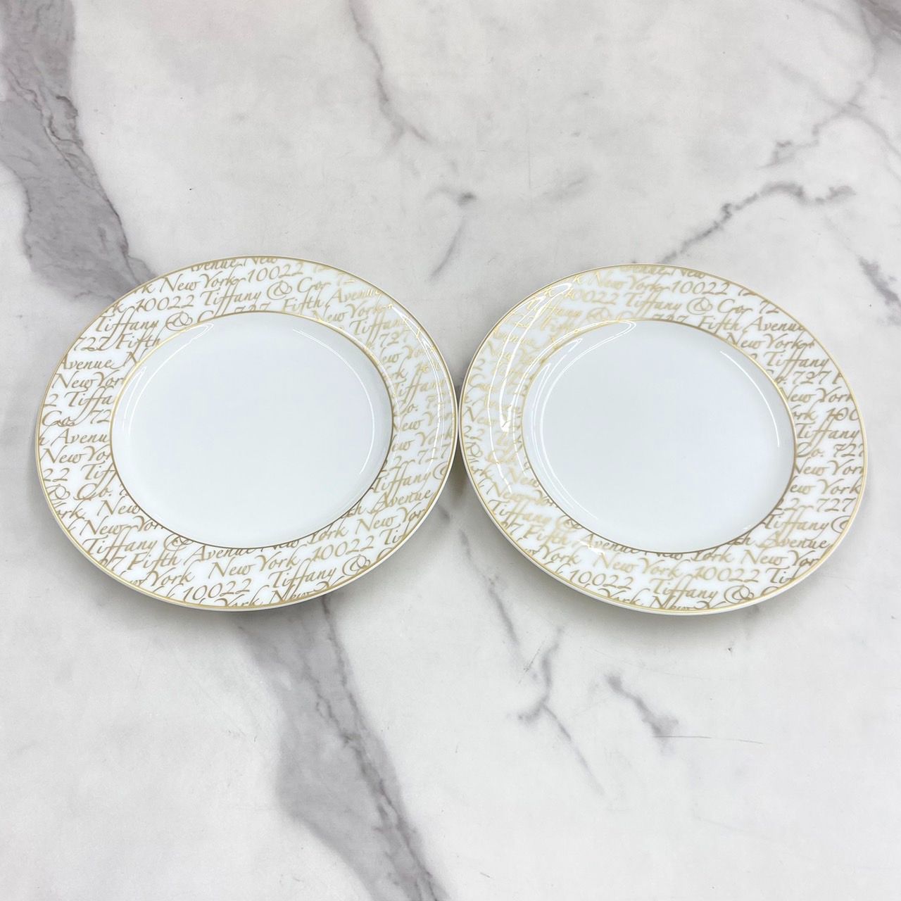 ティファニー ノーツプレート 2枚セット ティファニー ノーツ