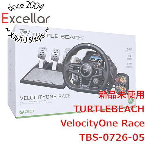 [bn:5] TURTLEBEACH　ユニバーサル ホイール ペダル システム VelocityOne Race　TBS-0726-05　ブラック